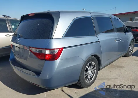 2012 Honda Odyssey Ex-L z USA, uszkodzony, nr VIN 5FNRL5H66CB015080